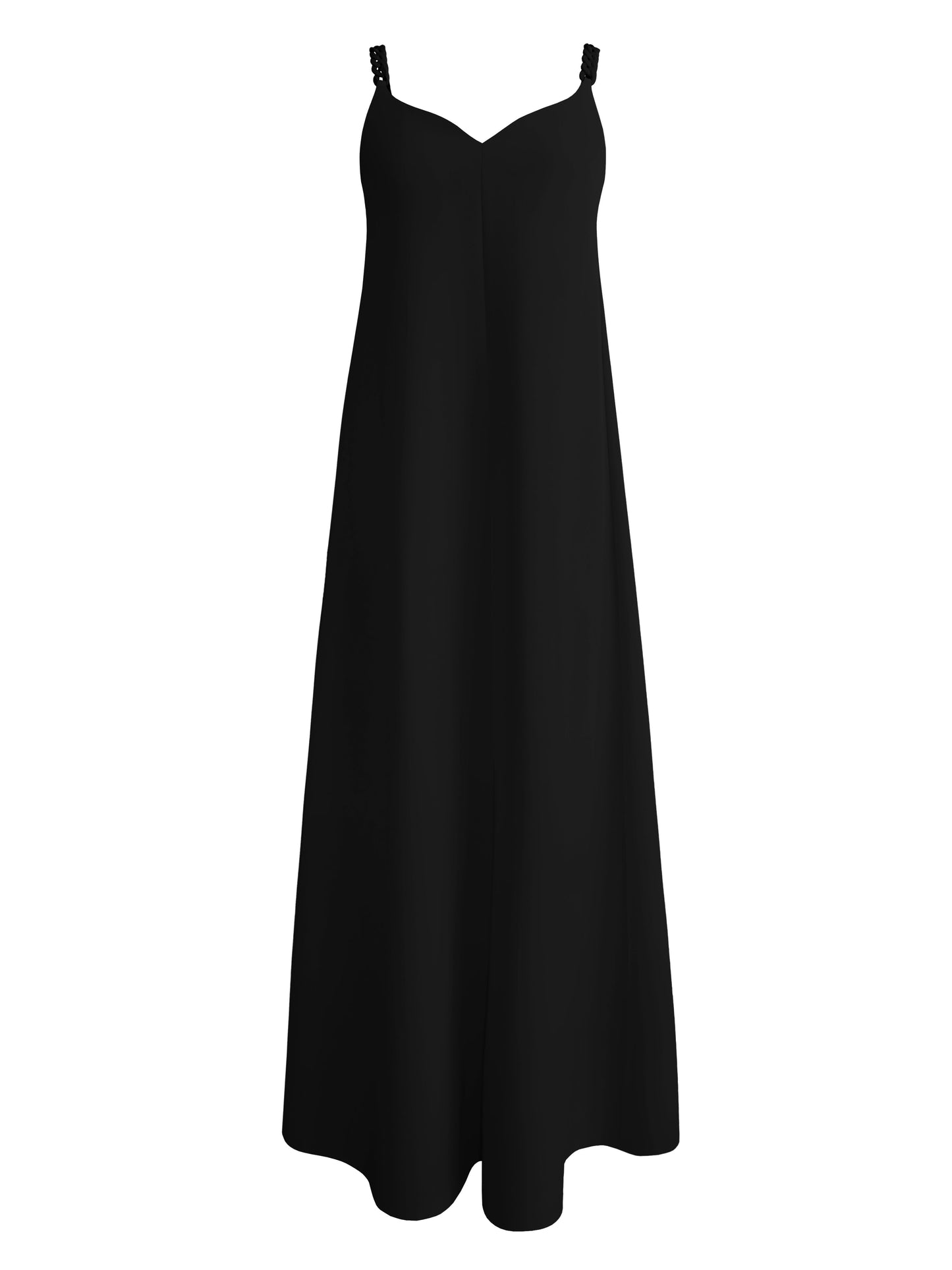 Sweetheart Maxi Dress with Chain Straps