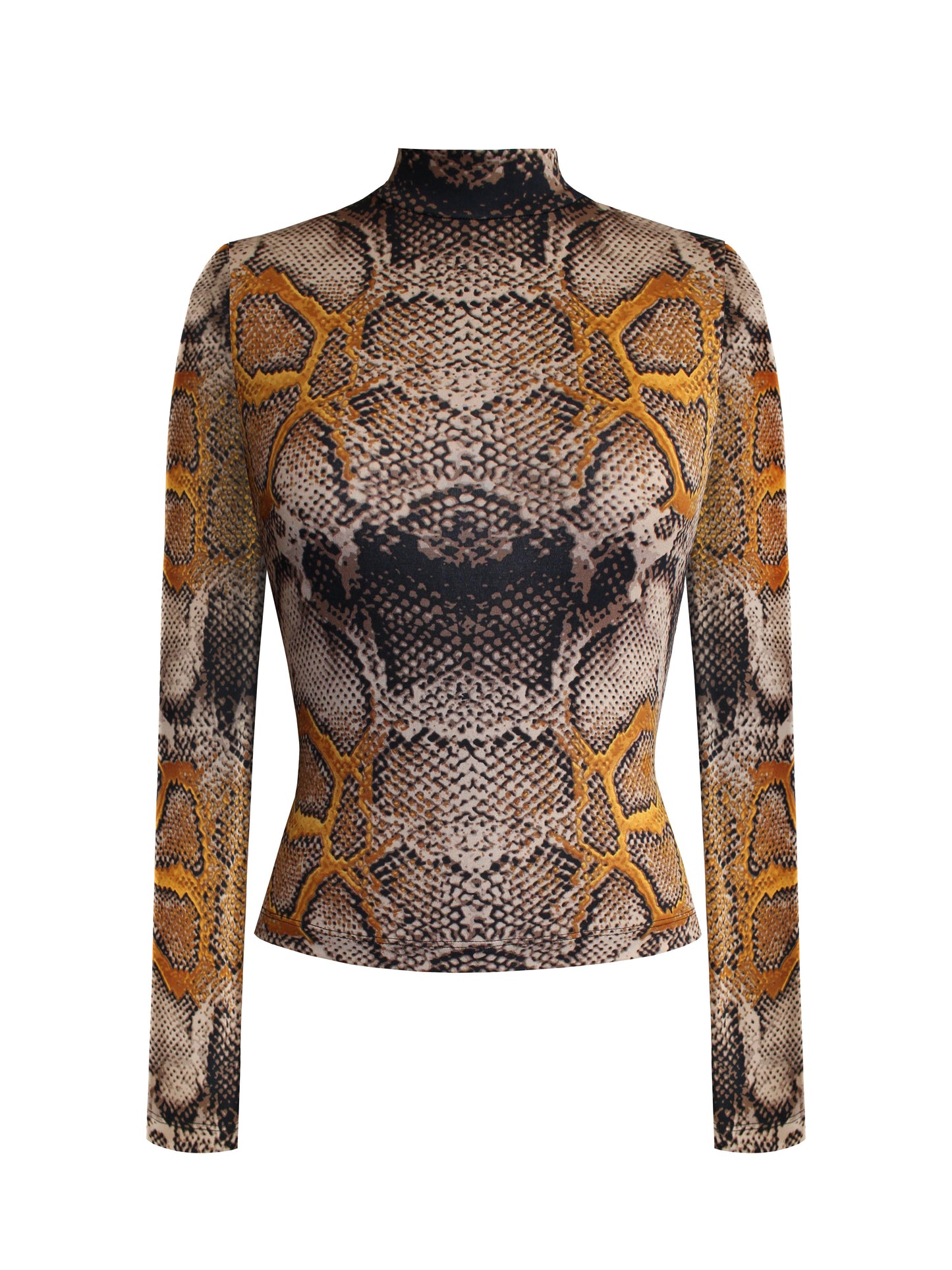 Snake Skin Pattern Top