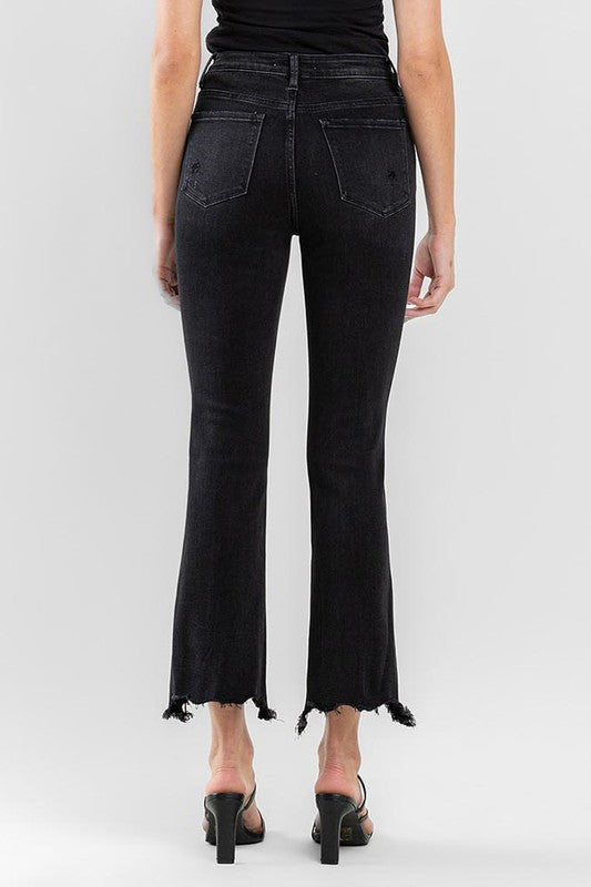 high rise ankle bootcut jeans for women at Holocene 