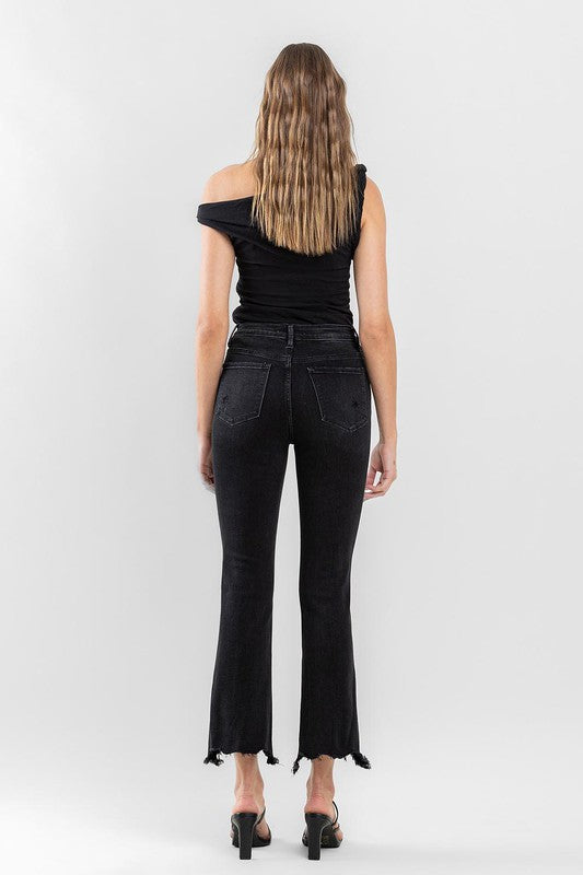 high rise ankle bootcut jeans for women at Holocene 