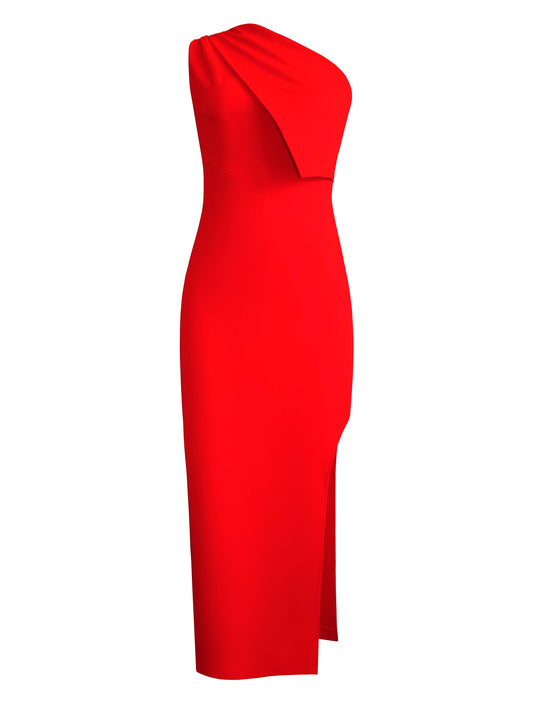 Side Leg Cutout Gown
