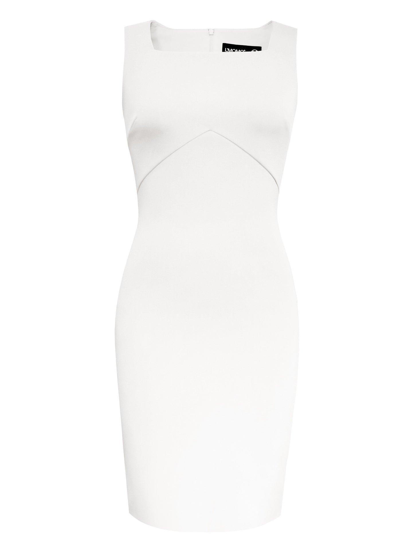 Square-Neck Sheath Dress