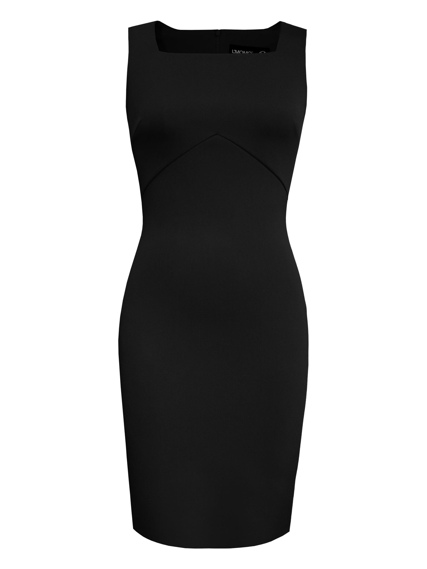 Square-Neck Sheath Dress