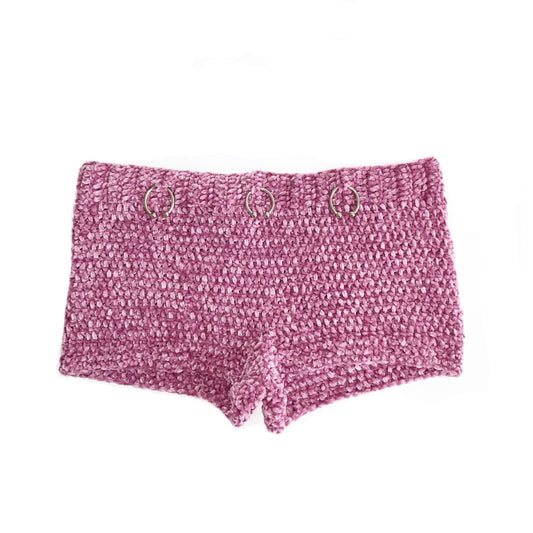 Lilac Horseshoe Shorts